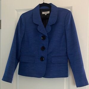 Kasper Women's Royal Blue Blazer size 8P